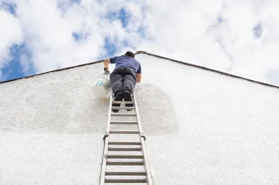 Peinture extérieure à Balbigny — façades et ravalement